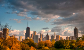 Chicago in the Fall